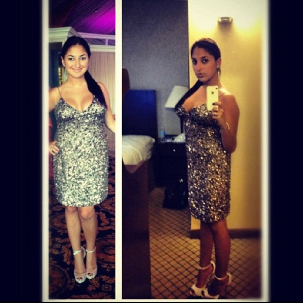 Stunning sequins dress